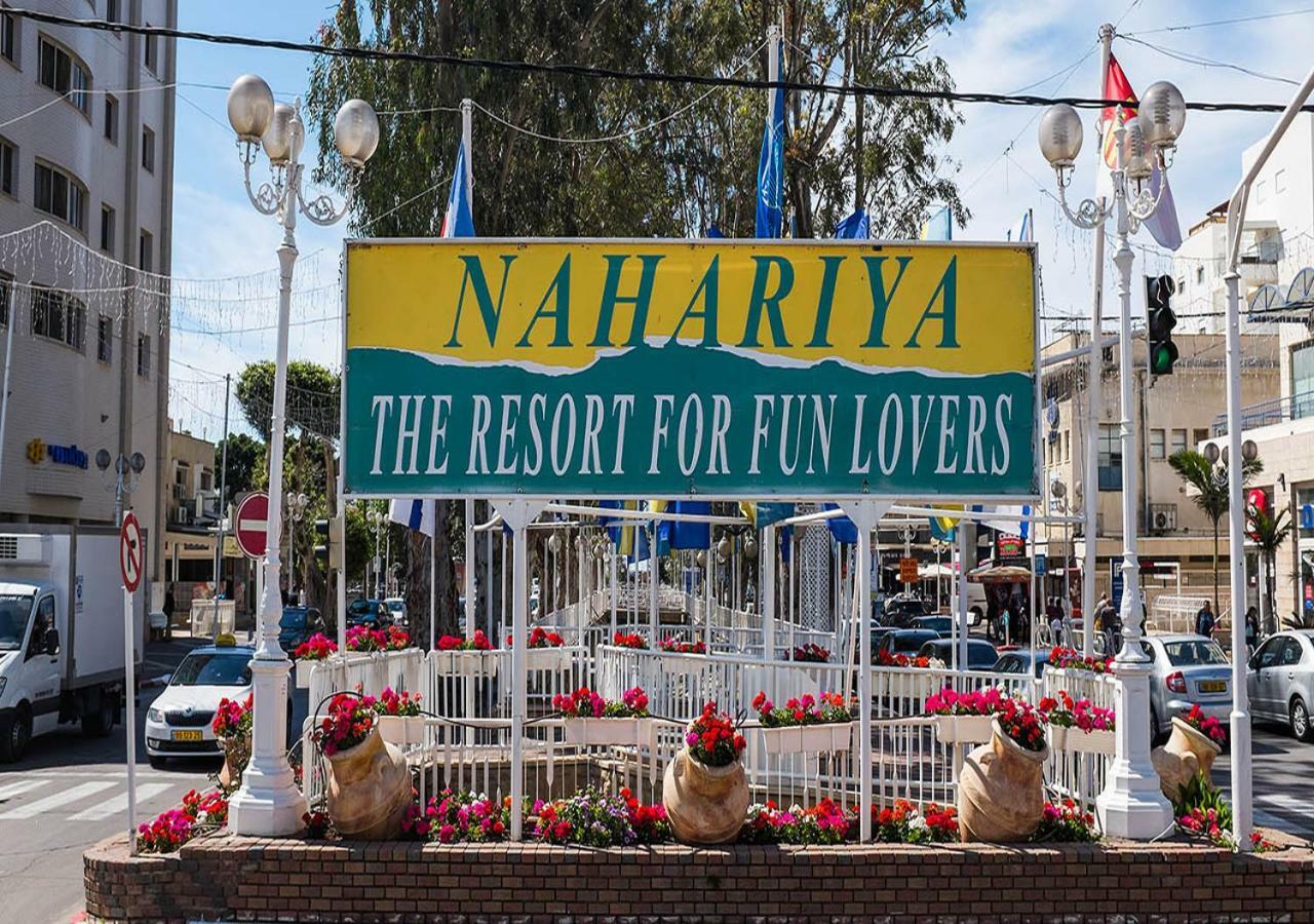 Ha-Aliya Sea View Leilighet Nahariya Eksteriør bilde